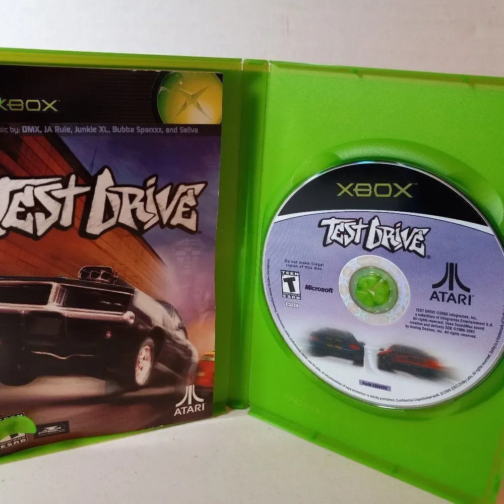 20 GB Backwards compatible XBox Hard-drive & XBox Test Drive Game